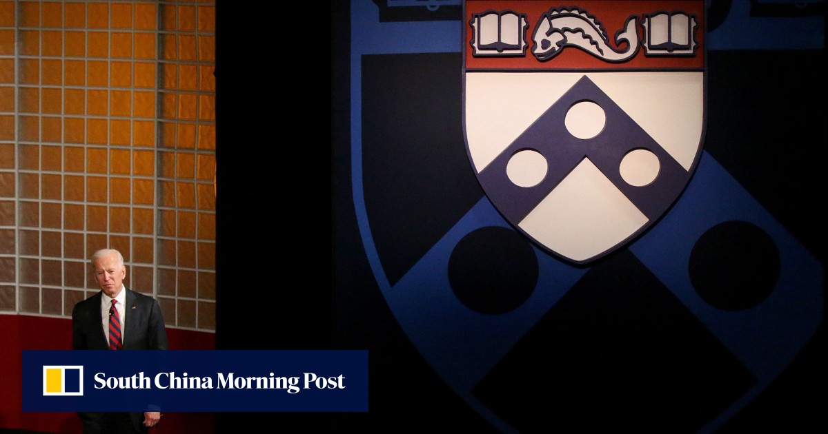 Pennsylvania University’s Chinese donors new target of Republican broadside against Biden