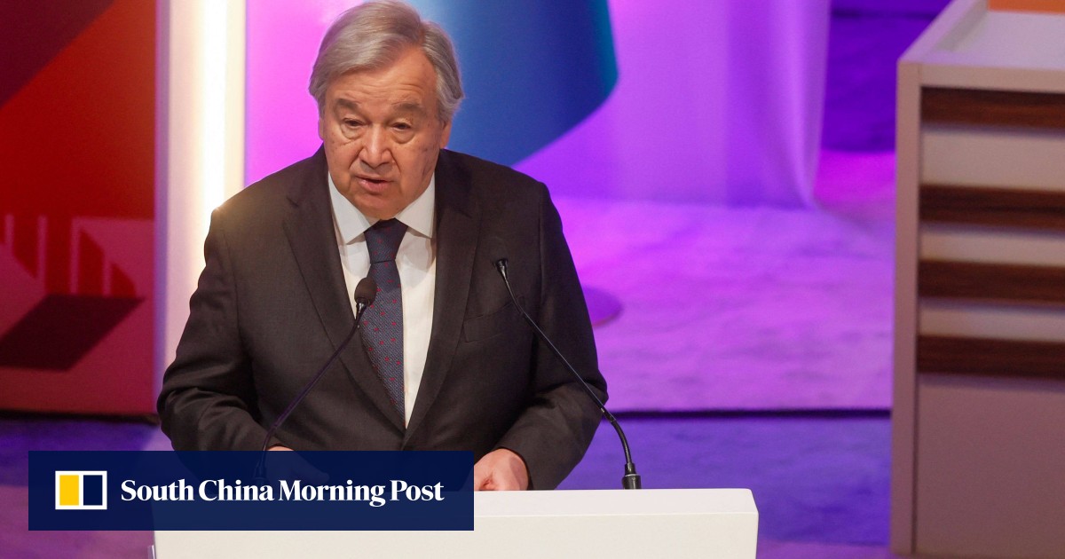 UN chief slams rich countries’ treatment of poor nations, urges them to do more to help