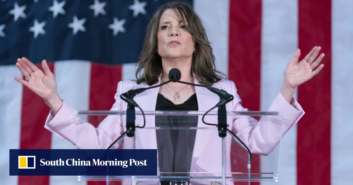 Self-help author Marianne Williamson announces White House challenge to Biden