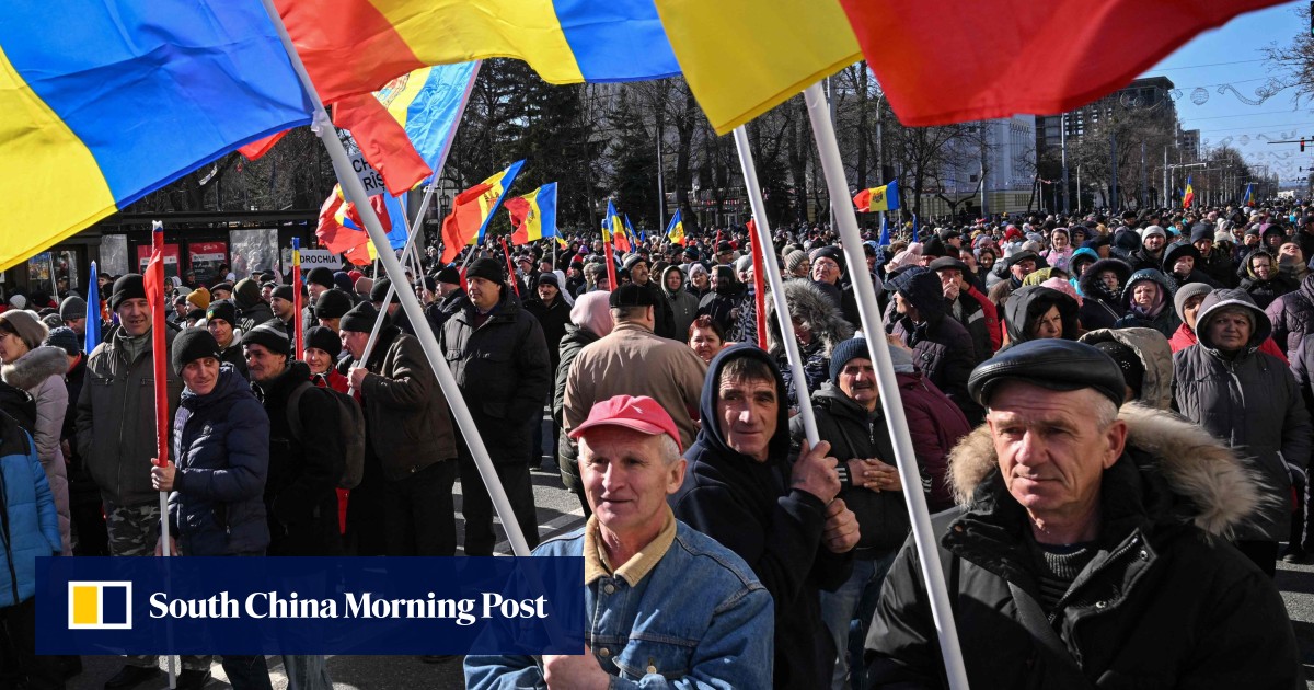 Moldova police claim they foiled Russia-backed unrest plot