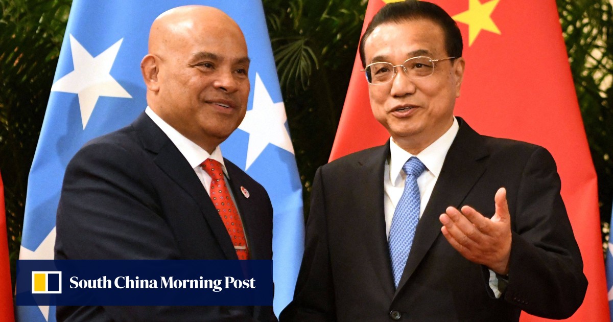 Taiwan offered Micronesia US$50 million to switch allegiance from Beijing, Pacific nation’s president says