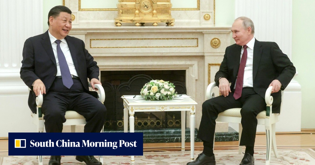 Putin tells Xi that Russia is ‘a bit envious’ of China’s economic ...
