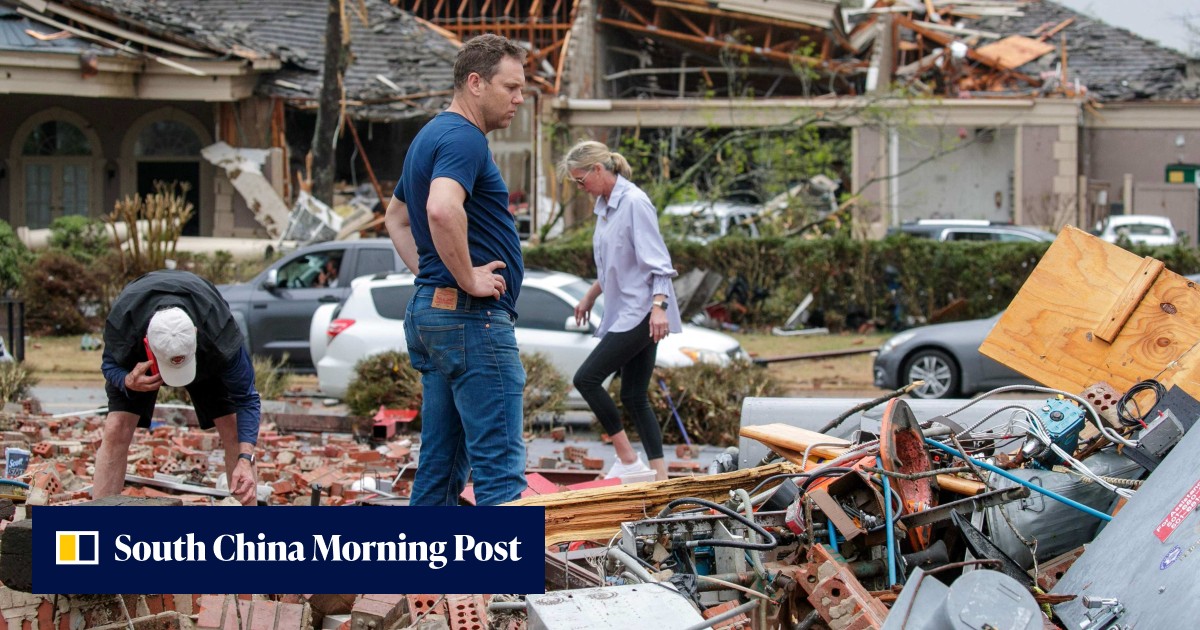 At least 26 dead after tornadoes ravage US Midwest, South | South China ...