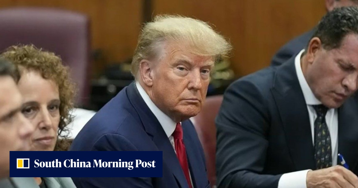 Donald Trump pleads not guilty to 34 felony counts in New York court ...