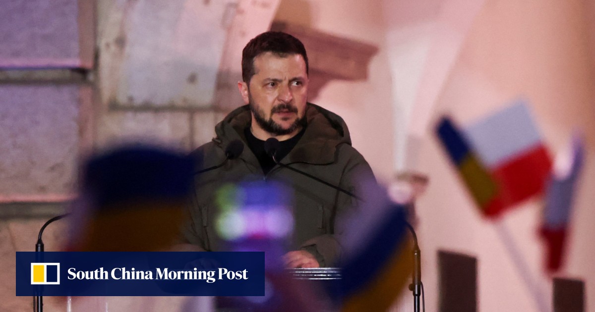 Volodymyr Zelensky says Poland will help form coalition to supply