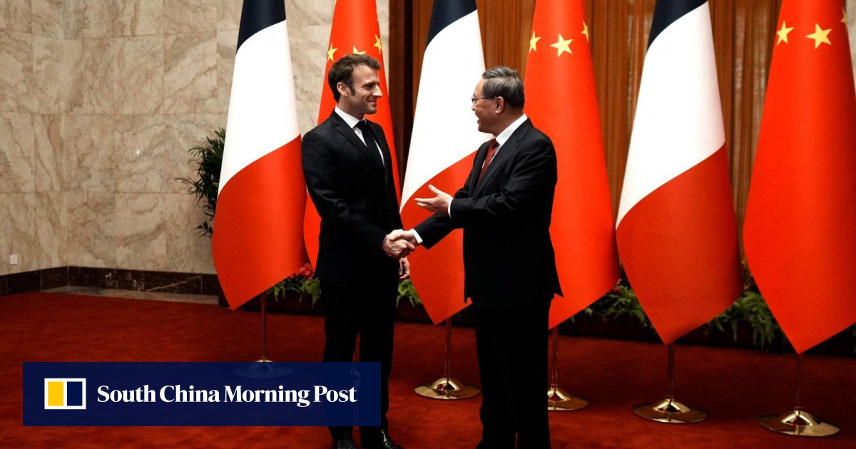 Čínsky prezident Si Ťin-pching povedal Macronovi, že Čína a Francúzsko môžu prekonať rozdiely, aby „udržali svetový mier“