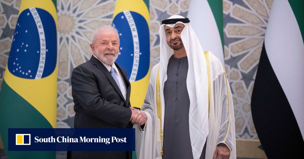 Brazil’s president meets UAE leader in Abu Dhabi after China visit
