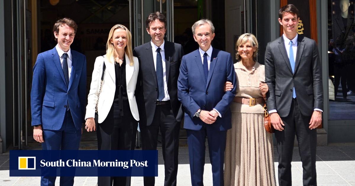 Bernard Arnault holds monthly lunches with five kids on strategy