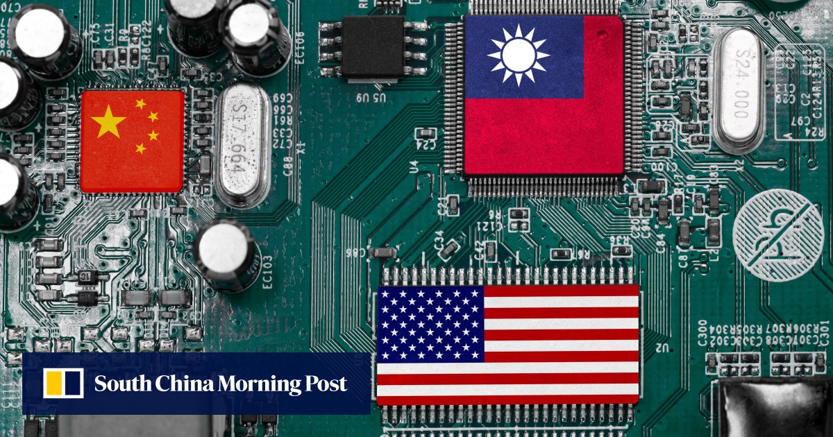 Taiwan officials urge US to calm rhetoric about ‘unsafe’ chip reliance in event of a Chinese