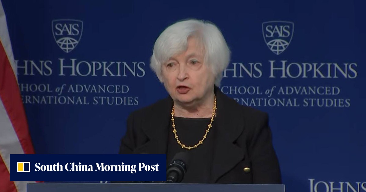 US Treasury Secretary Janet Yellen calls for better economic relations ...