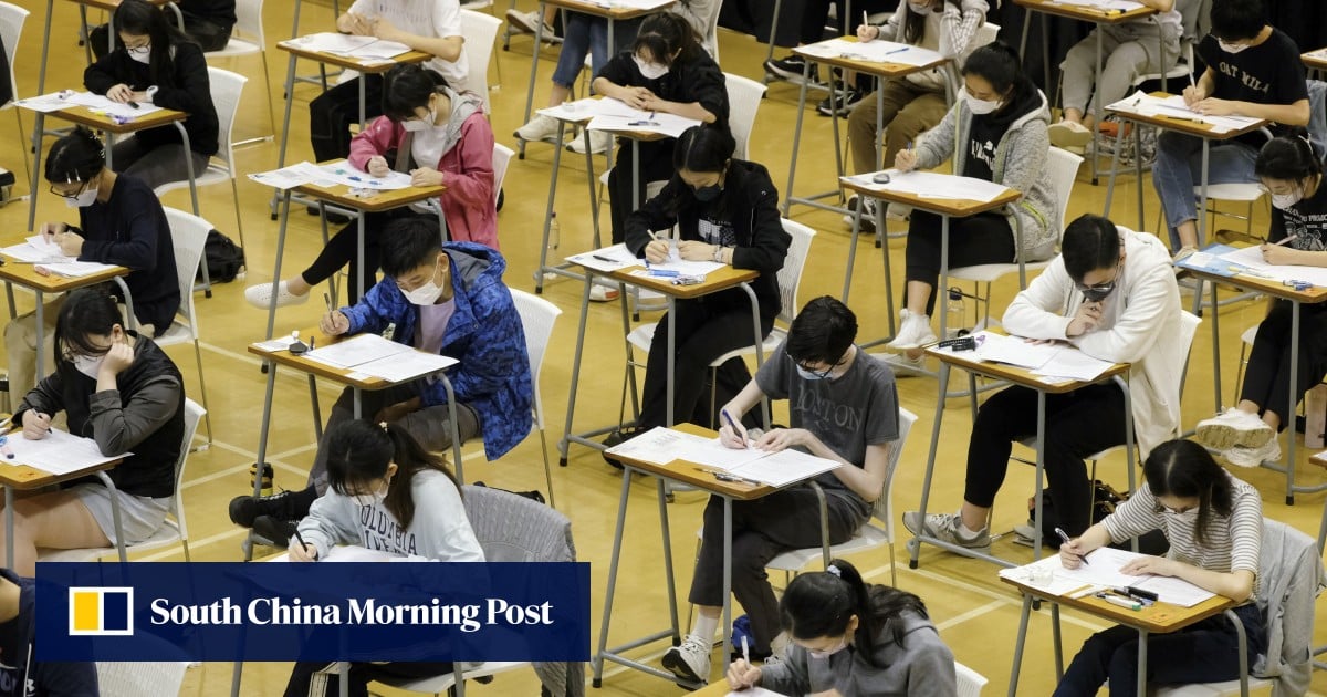 ‘Bittersweet’ ending: 44,000 DSE pupils take last ever liberal studies test under Hong Kong’s university entrance exams