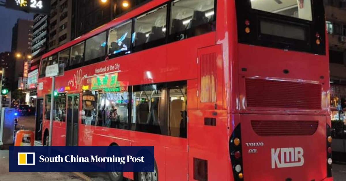 Hong Kong police hunt for man accused of masturbating in front of woman on bus and breaking