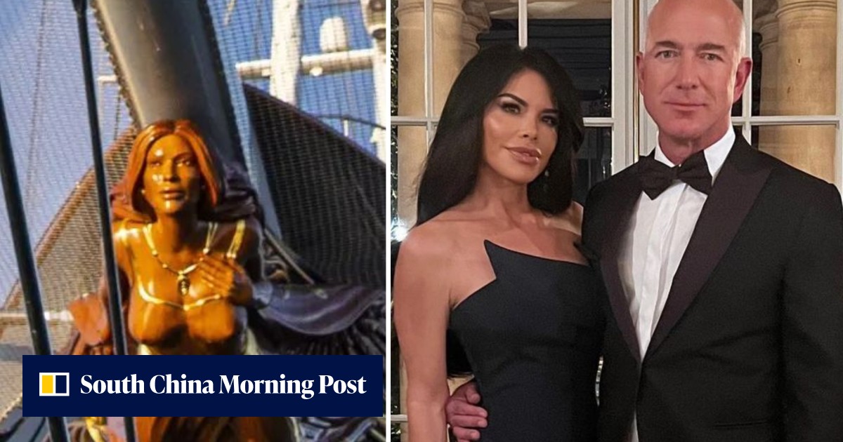 Jeff Bezos and Lauren Sánchez’s superyacht engagement: the Amazon ...