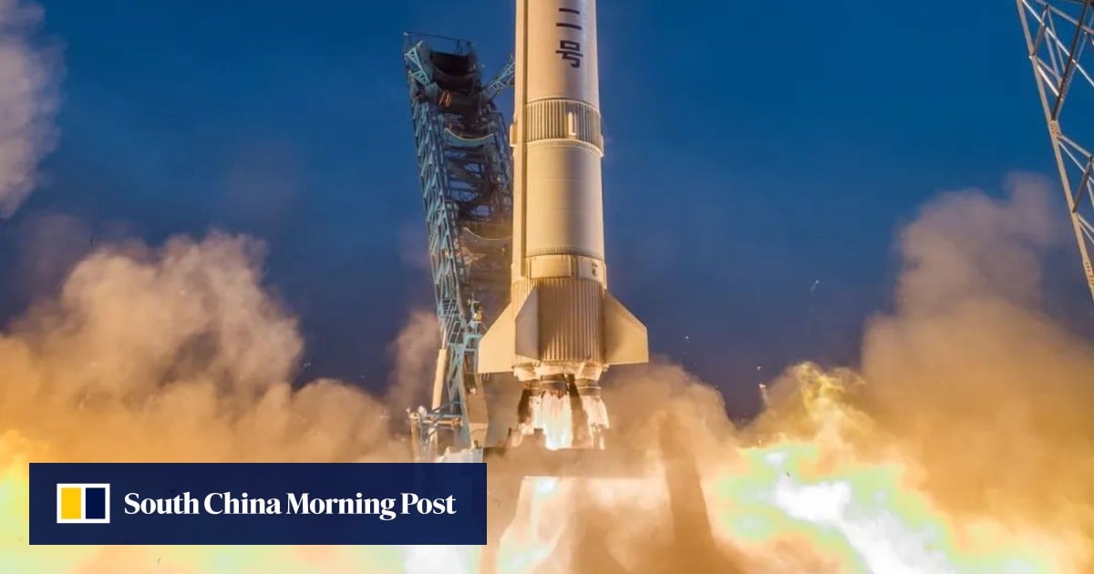 Chinese space start-up launches the world’s first rocket powered by ...