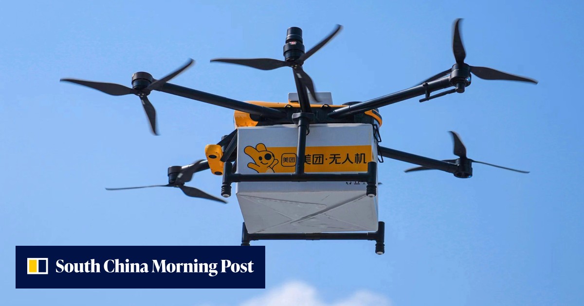 How Chinese tech giant Meituan cracked food delivery by drone in ...