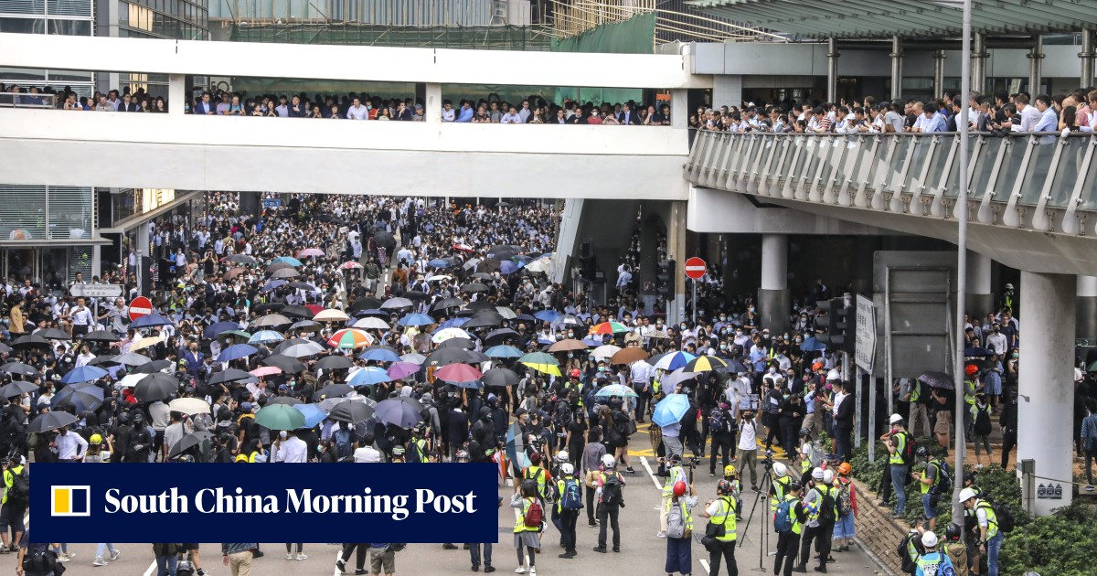 Hong Kong protests: 6 jailed for up to 49 months over rioting in heart ...