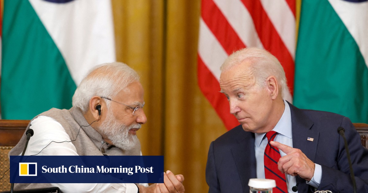 With China in mind, Biden and Modi to seal deals from space to