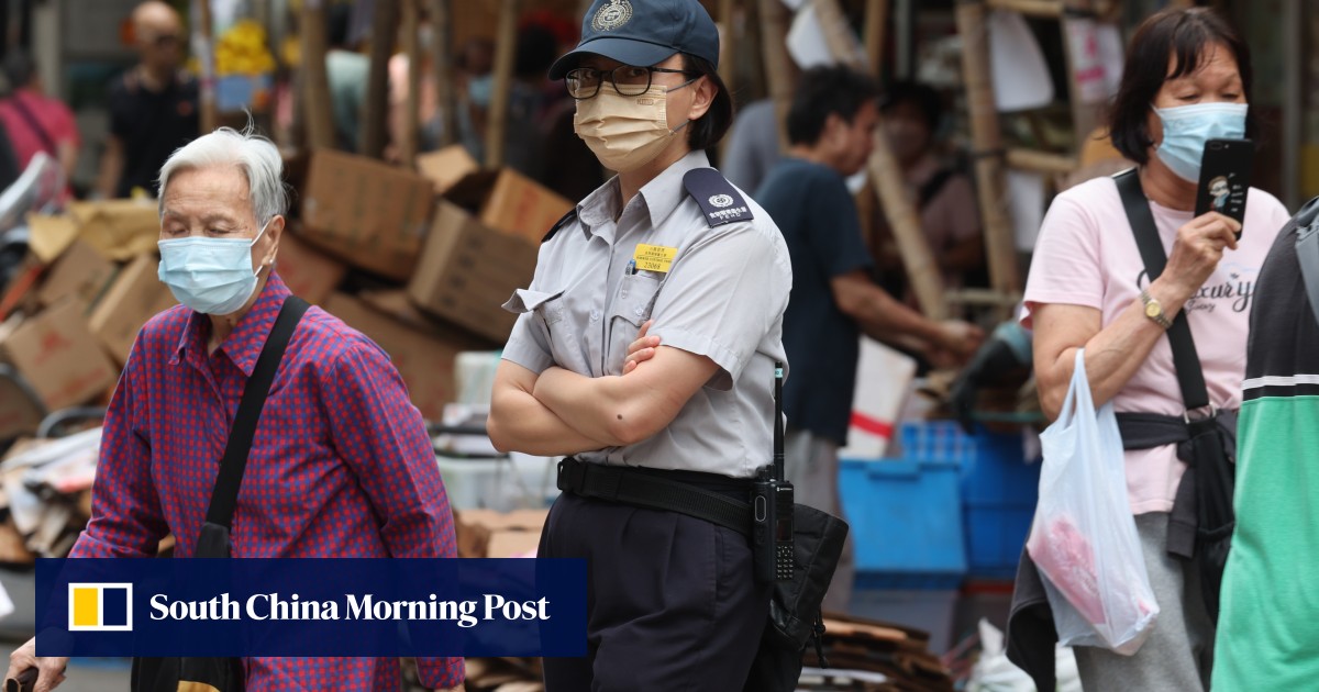 Hong Kong hawker control officers start wearing body cameras to help