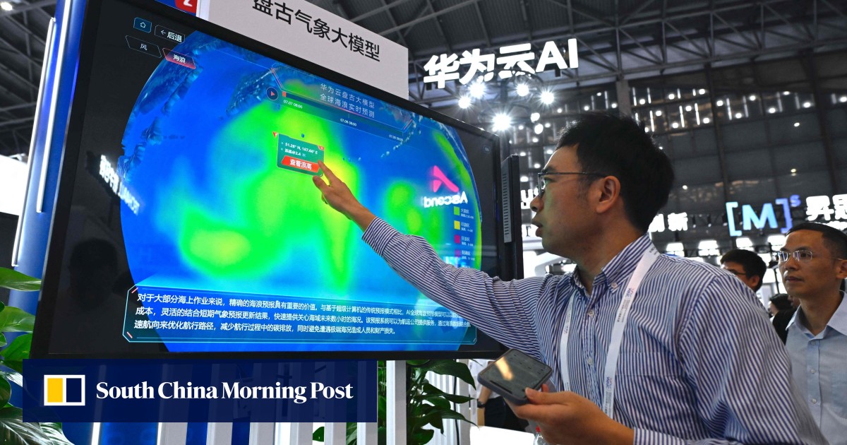 Huawei Cloud team says AI model produces faster, more accurate weather forecasts