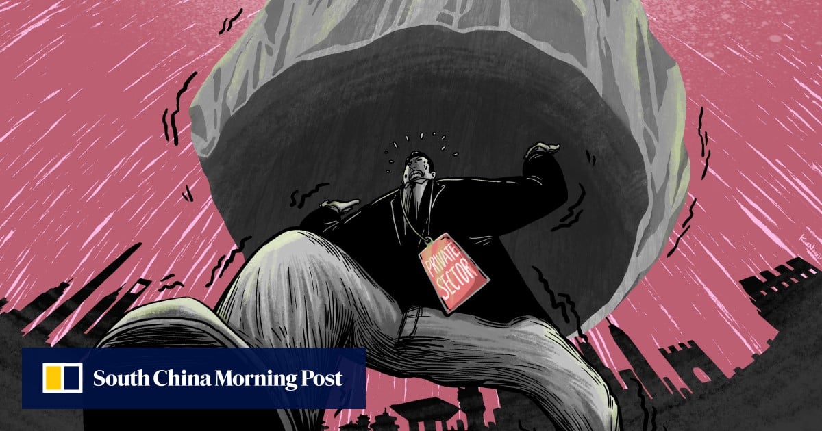 China's paltry support for private sector leaves its economic backbone in more dire straits than state firms | South China Morning Post