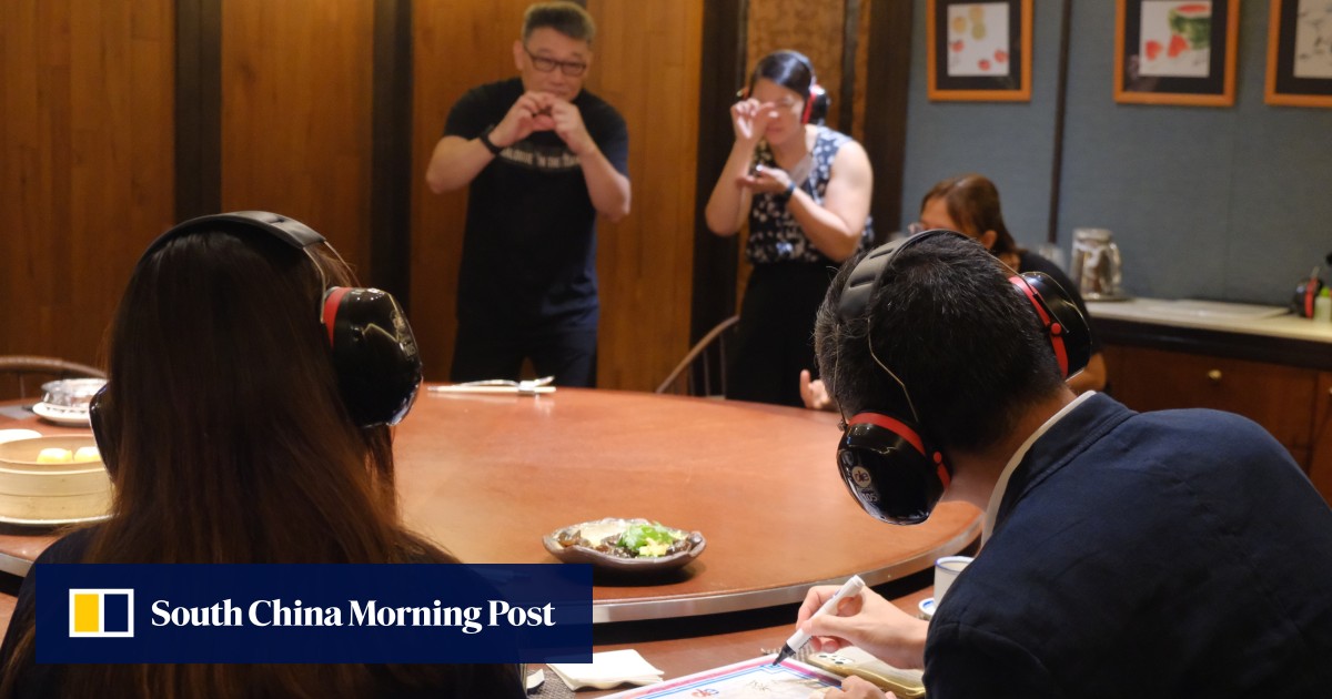Eating dim sum when deaf: a silent dining experience shows how hard it is