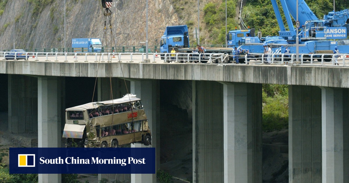 When a bus fell from an elevated road in Hong Kong, killing 21 on board