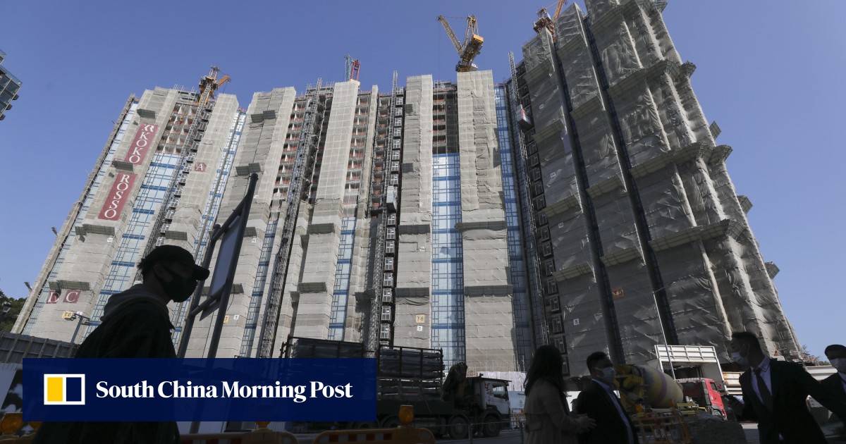 Hong Kong property mortgage loans for homes under construction fall to