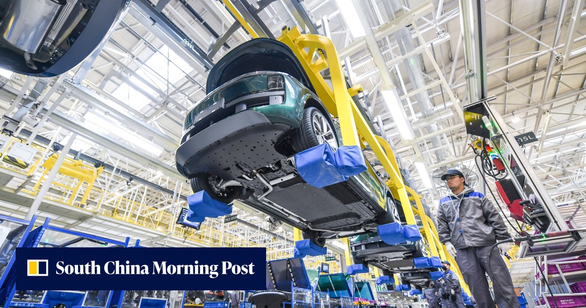 Li Auto, Tesla’s top EV rival in China, eyes sales increase of up to 19 ...
