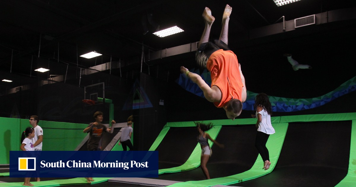Hong Kong teen, 17, suffers serious head injuries after colliding with another participant at trampoline park