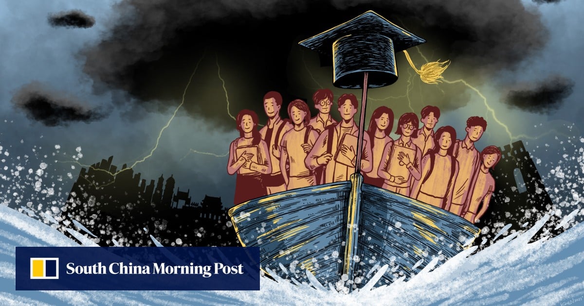 Chinese students join rat race to study abroad as job prospects dim amid slowing economy Chinese students join rat race to study abroad as job prospects dim amid slowing economy