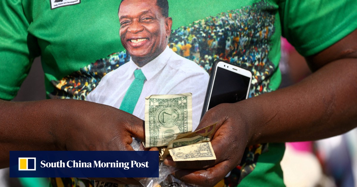 Zimbabweans vote in tense election as President Mnangagwa seeks new