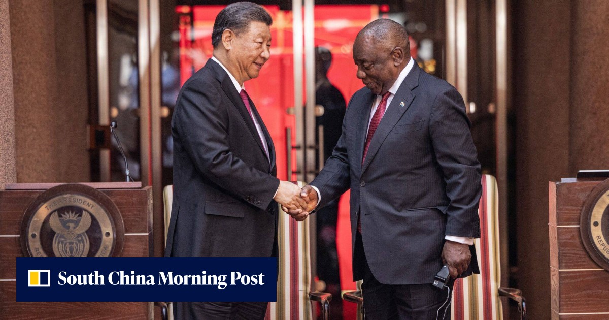 Xi Jinping hails ‘golden era’ in China-South Africa relations amid ...