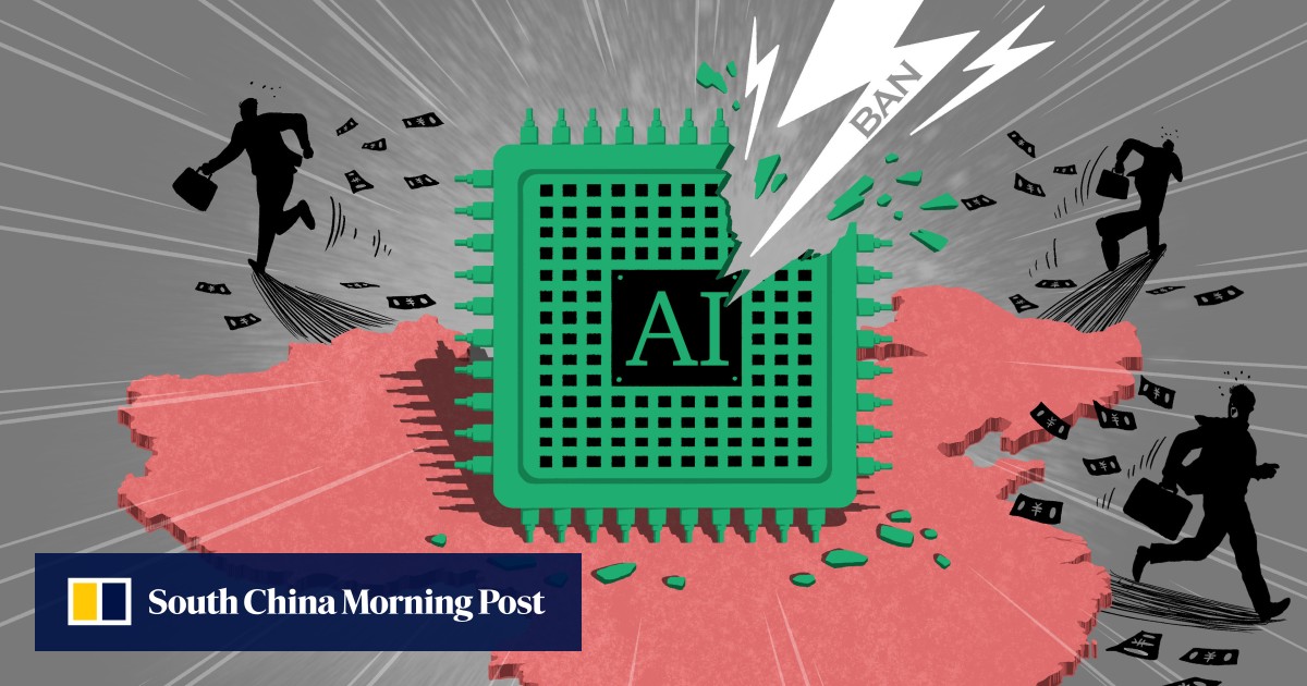 China’s AI push feels the heat from US ban on venture capital funding – South China Morning Post