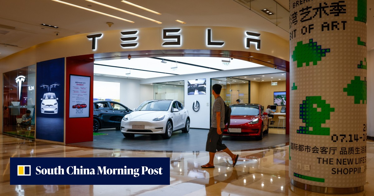 China EVs: Tesla launches revamped Model 3 with longer driving range ...