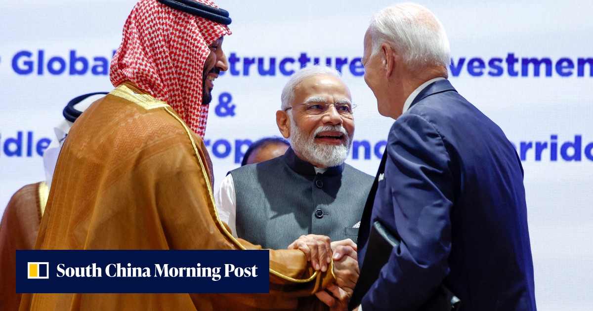 Joe Biden gives Saudi Crown Prince Mohammed bin Salman hearty handshake ...