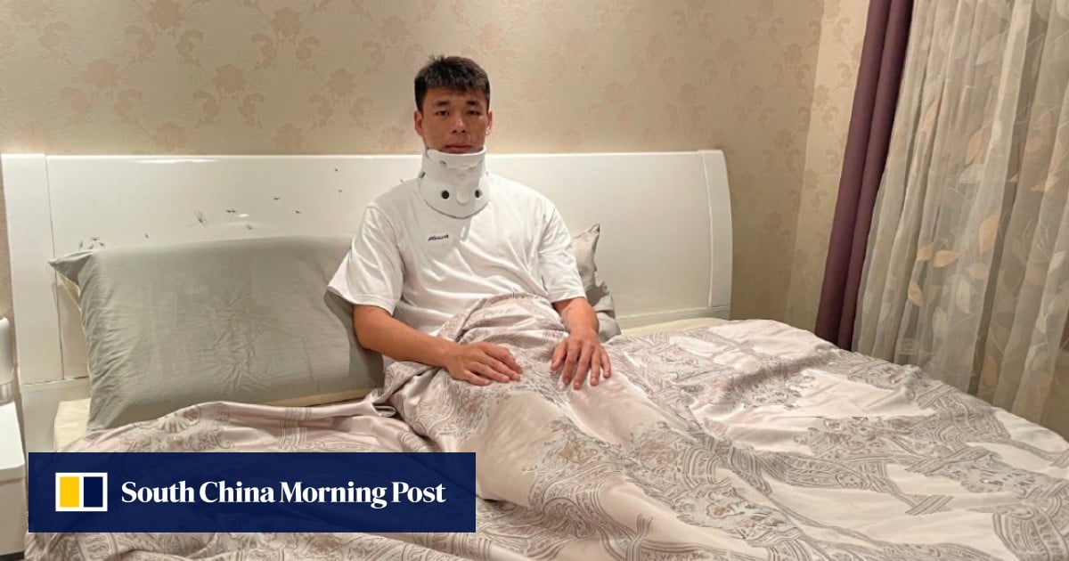 China footballer needs 7 teeth removed after sickening injury