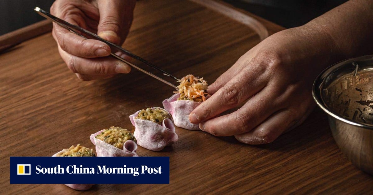 Canton Blue Color First look at Canton Blue in The Peninsula London: showcase for dim sum ...