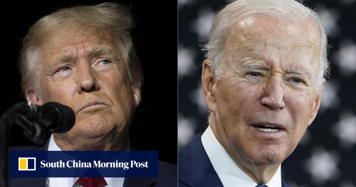 Donald Trump leads Joe Biden by 10 points in new poll of the 2024 US