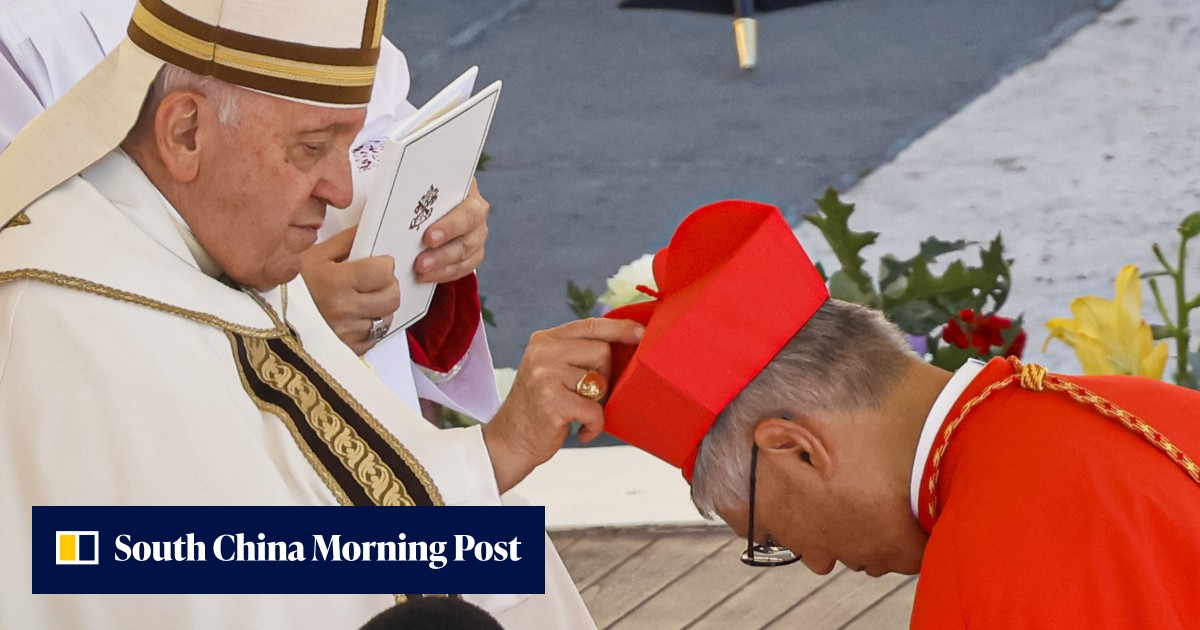 Hong Kong’s top Catholic priest Stephen Chow made a cardinal by Pope ...