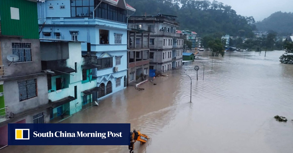 Flash flood washes away 23 Indian soldiers in mountainous Sikkim ...