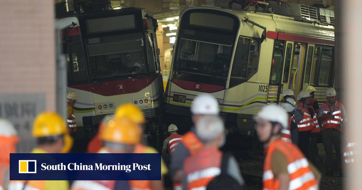 Human error may have caused Hong Kong light rail train collision: MTR Corp