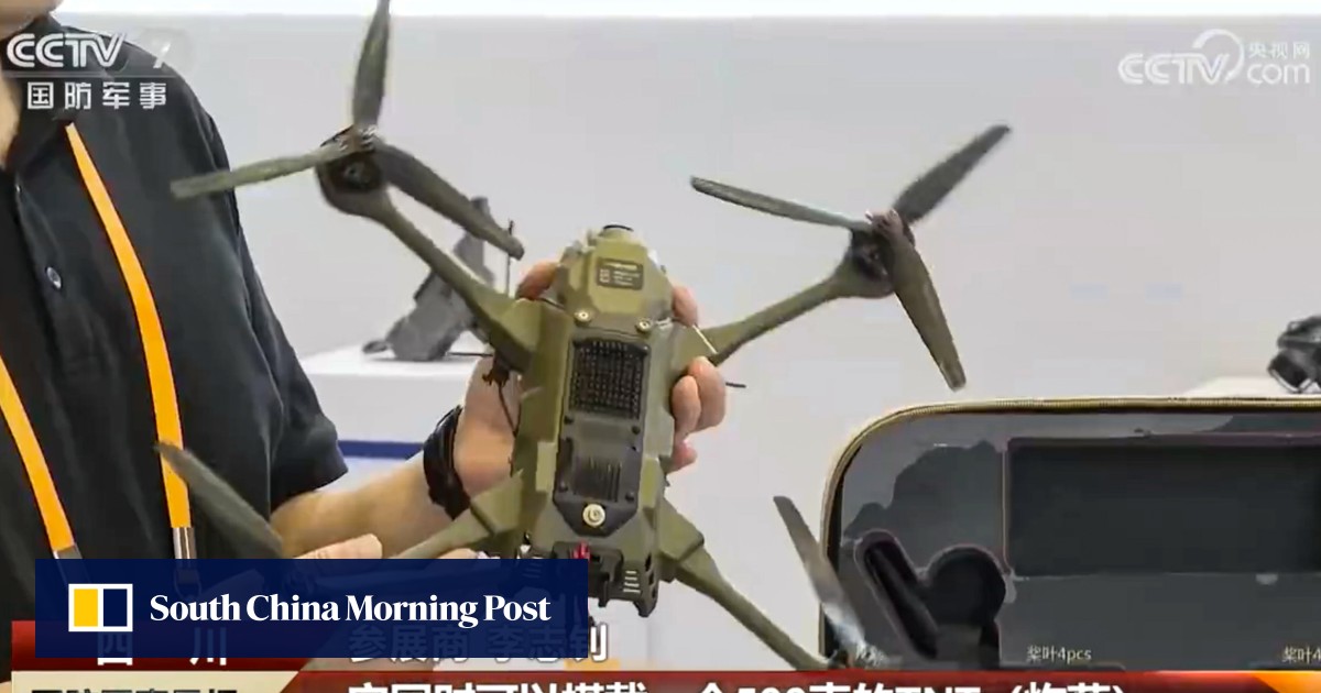 China exhibition shows latest military advances in drone technology