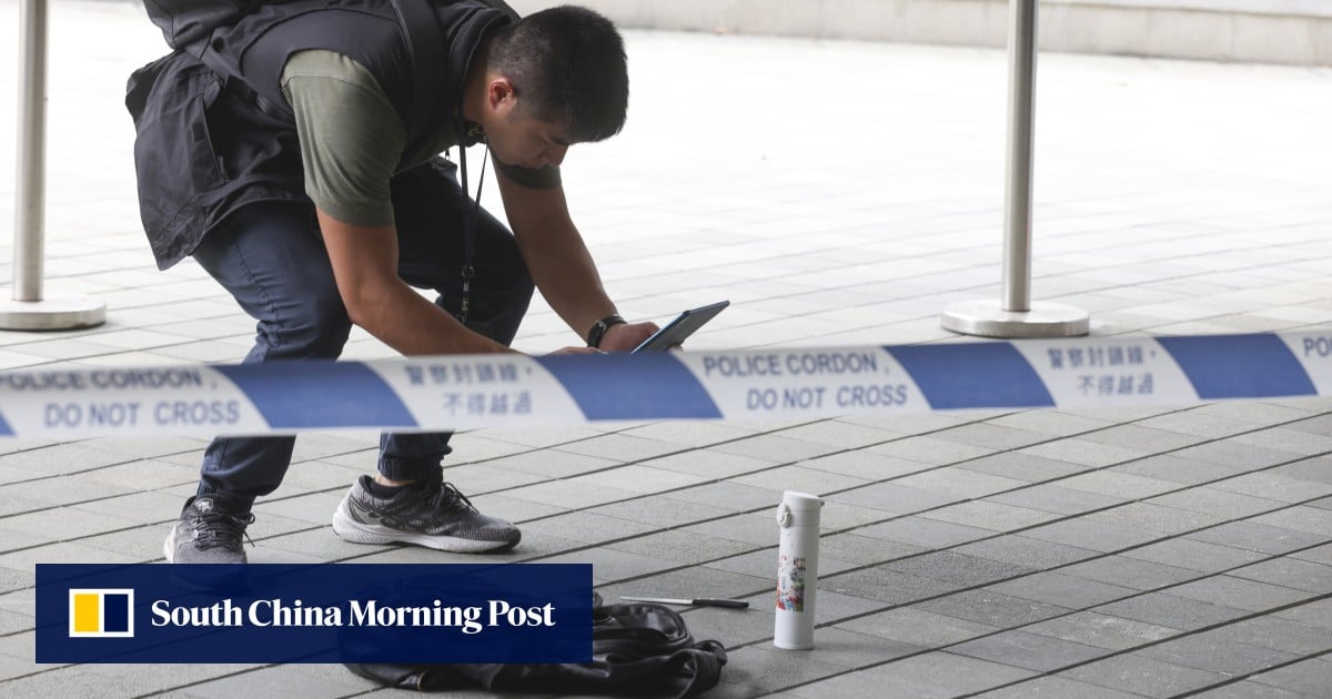 Hong Kong teenager arrested over knife attack on government security guards