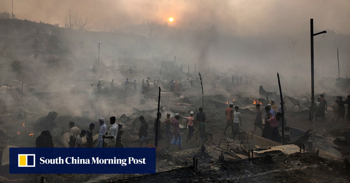 In Bangladesh, climate dangers menace ‘extremely vulnerable’ Rohingya refugee camps