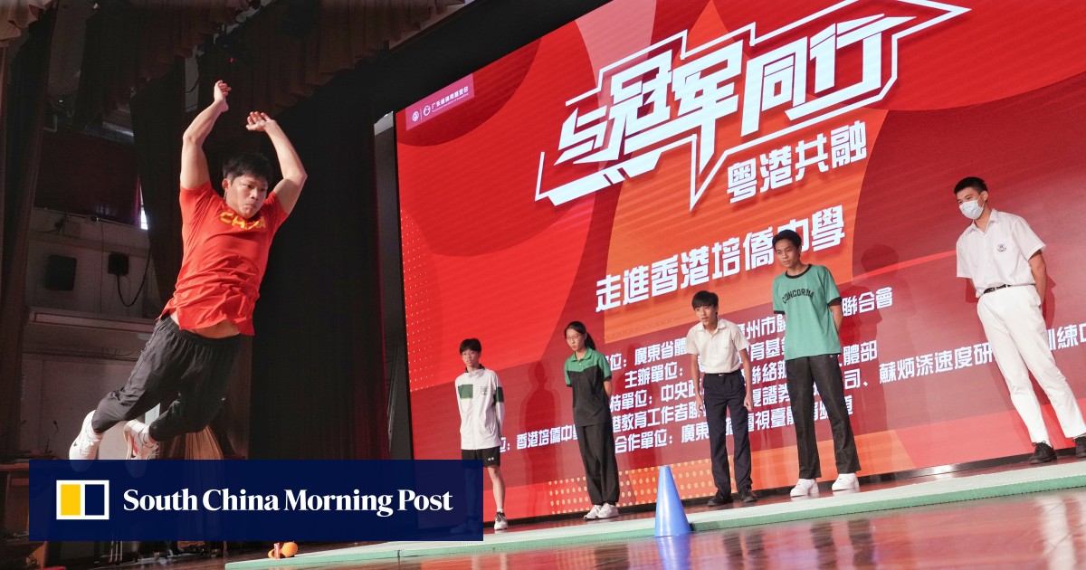 亚洲跑得最快的人苏平田分享痛苦故事鼓励香港学生锻炼身体