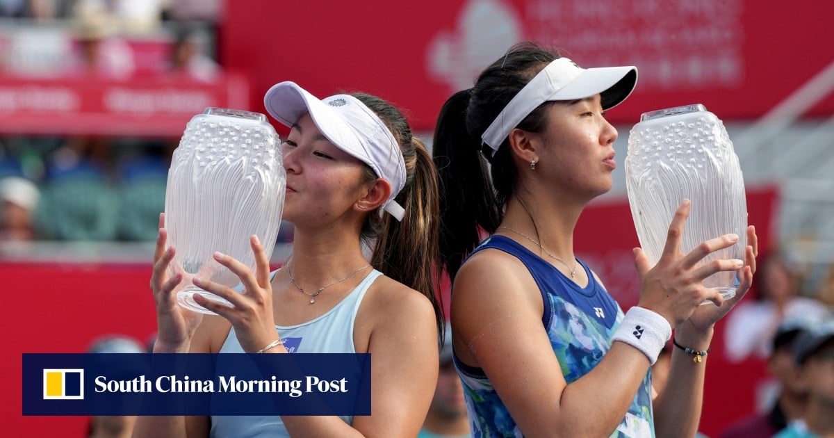 Hong Kong Tennis Open Taiwanesemainland Chinese duo Tsao and Tang