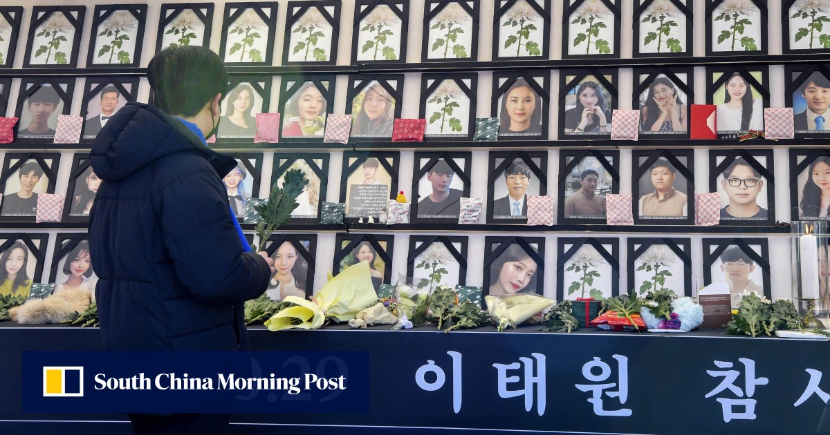 A year after South Korea’s Halloween stampede, victims’ families still seek justice: ‘law won’t bring our children back’