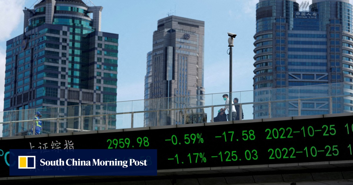 Hong Kong stocks slide towards 1-year low on China growth concerns ...