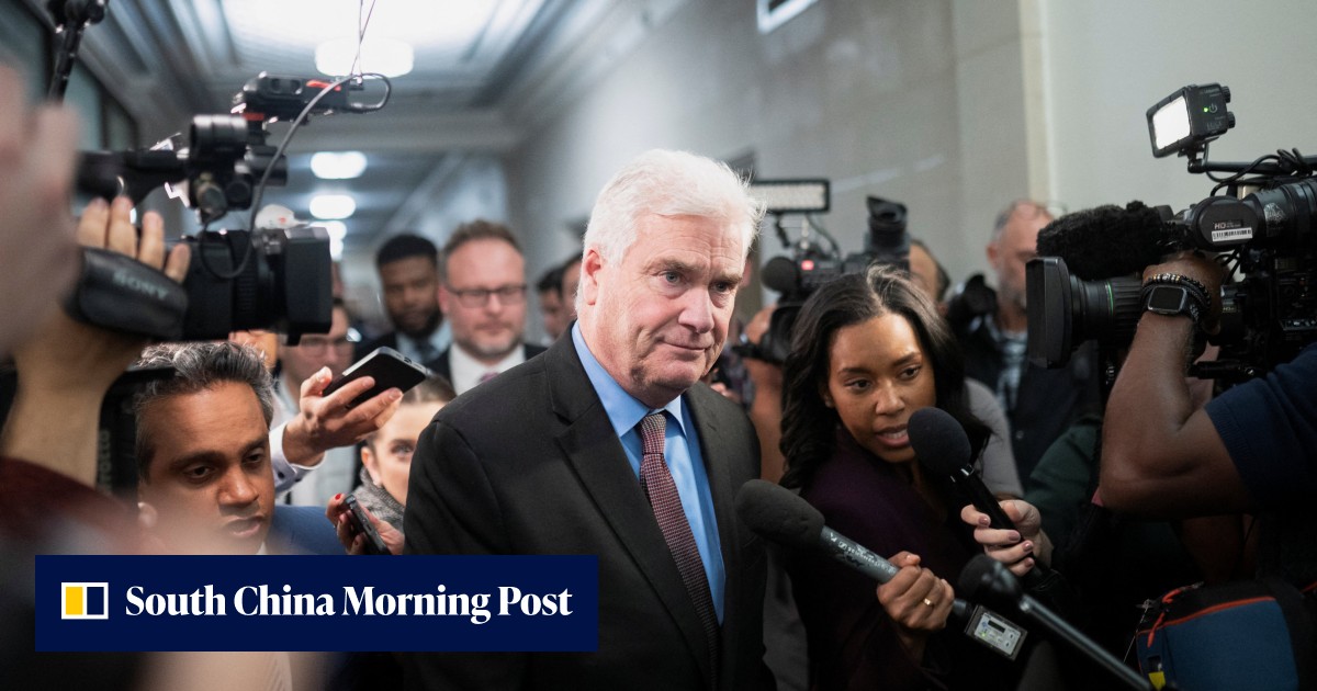 Third US House speaker nominee Tom Emmer drops out amid Republican ...