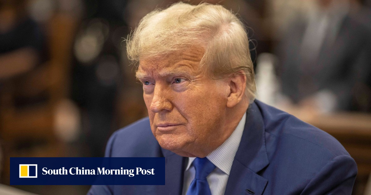 Donald Trump put on stand then fined US,000 for violating gag order again in New York trial
